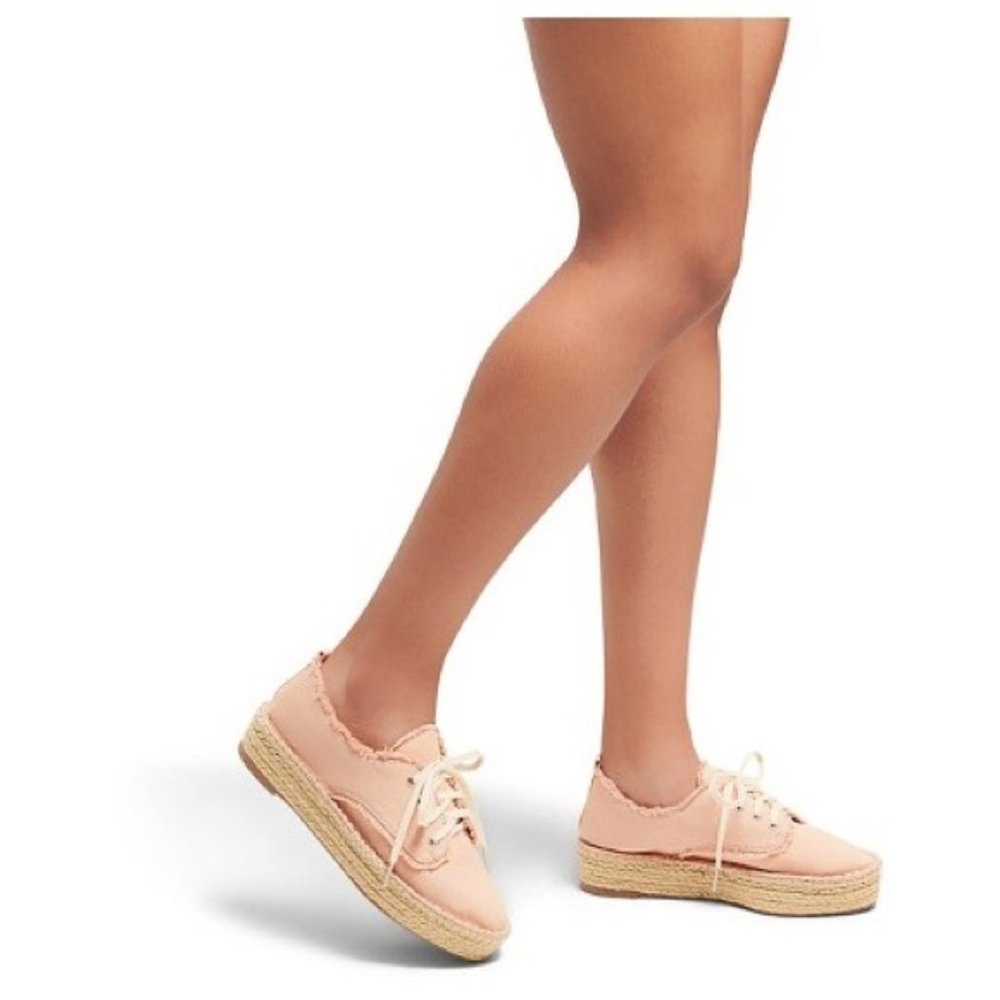 DV by Dolce Vita Light Pink Espadrille Shoes - Picture 2 of 4